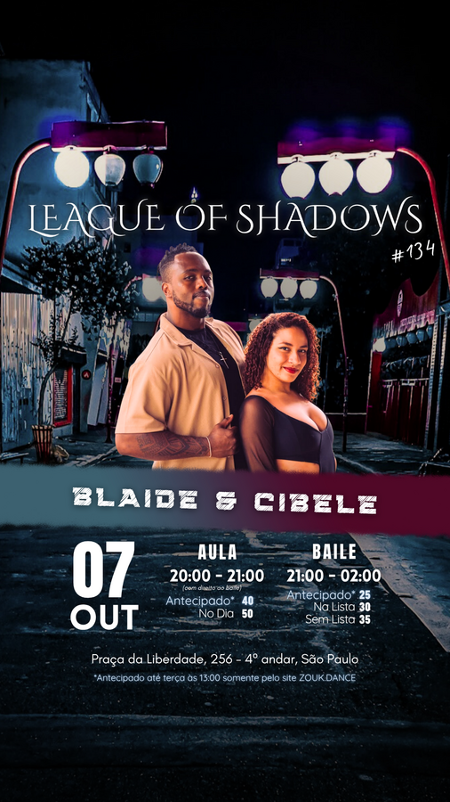 LOS 134 - BLAIDE & CIBELE Event Flyer