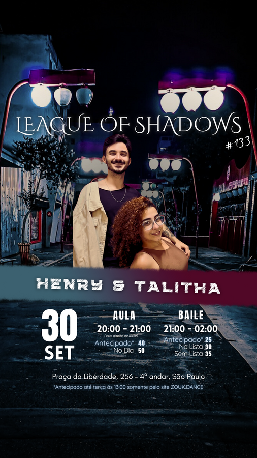 LOS 133 - Talitha & Henry Event-Flyer