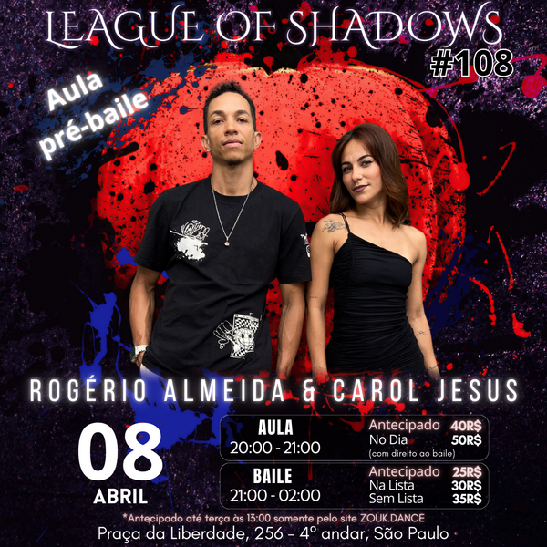 LOS 108 - Rogério e Carol Event-Flyer