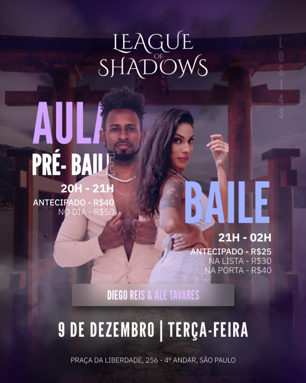 LOS 143 - Ale & Diego Event Flyer