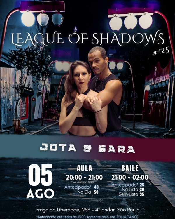 LOS 125 - Jota & Sara Event Flyer