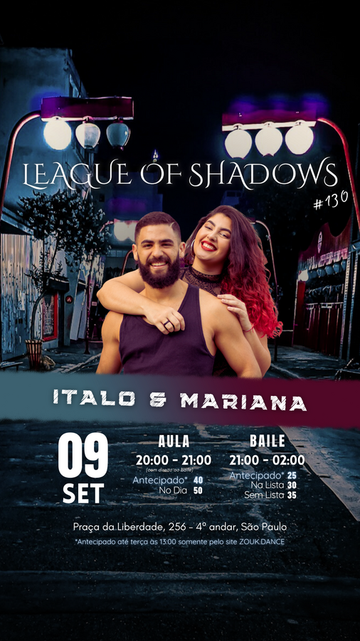 LOS 130 - Italo & Mariana Event Flyer