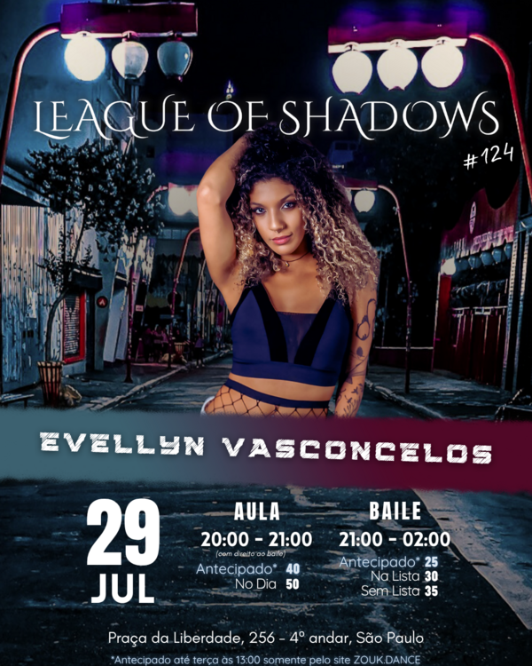 LOS 124 - Evellyn Vasconcelos Event-Flyer