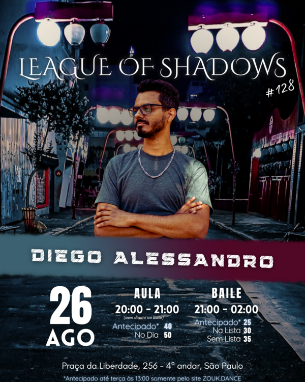 LOS 128 - Diego Alessandro Event Flyer