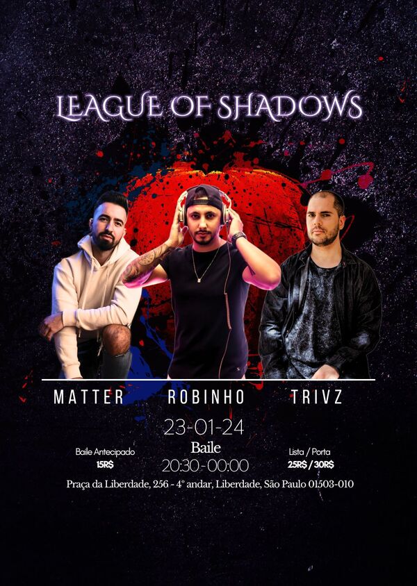 LOS 46: Night's Embrace Flyer do Evento