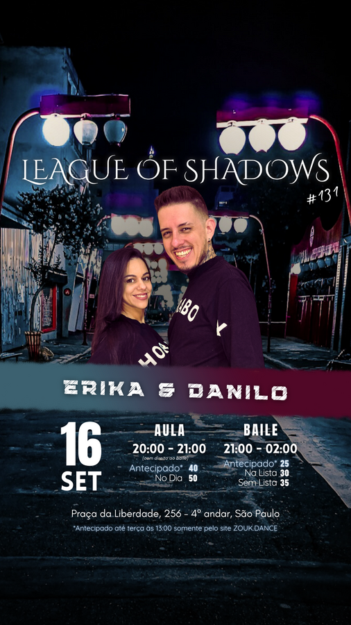 LOS 131 - Erika & Danilo Event-Flyer