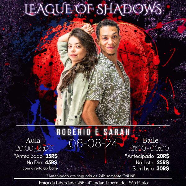 LOS 74: Rogério & Sarah Event-Flyer